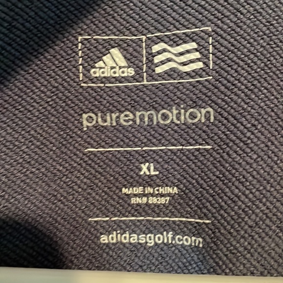 Adidas PureMotion Golf Zipup Sz XL - Picture 6 of 7